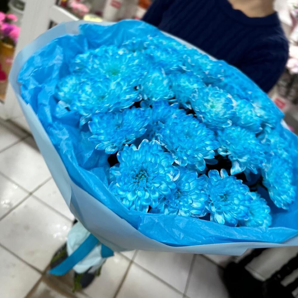 Моно Букет из хризантемы