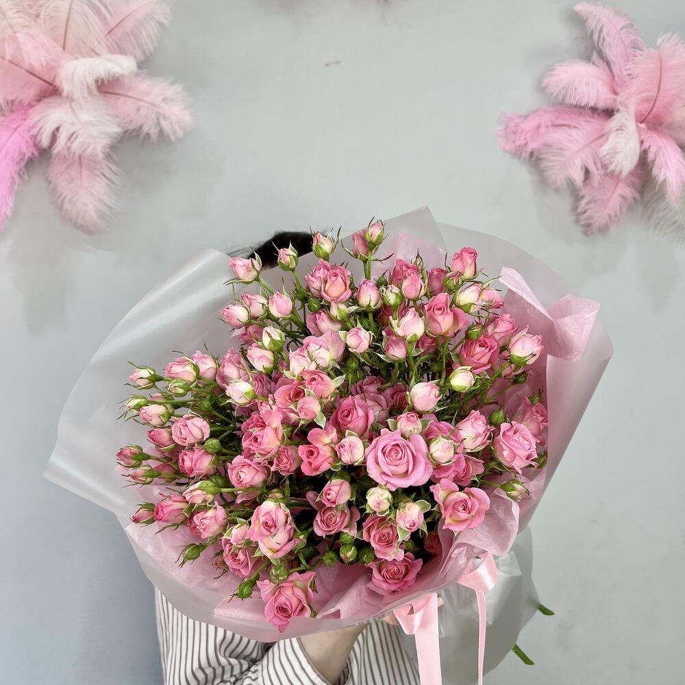 Букет кустовых роз для любимой 💝