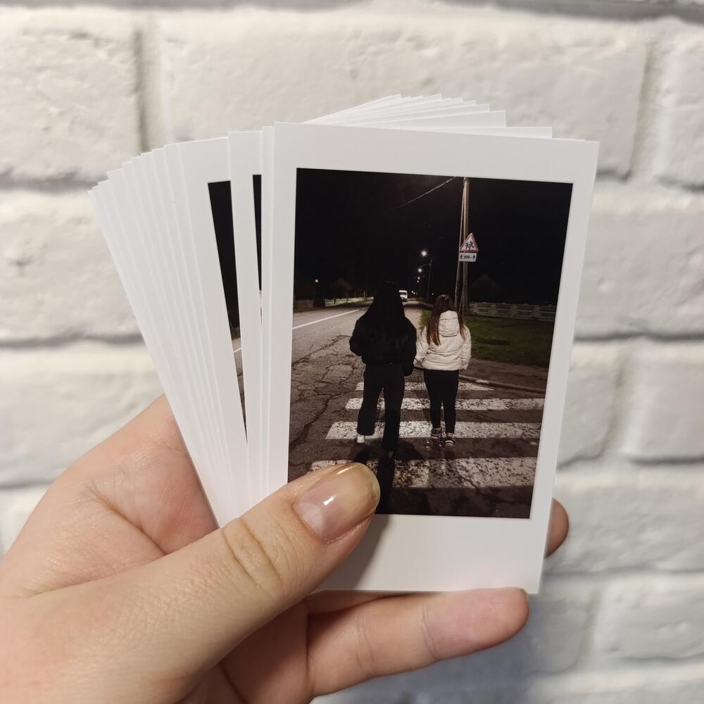 Фотографии в стиле Polaroid