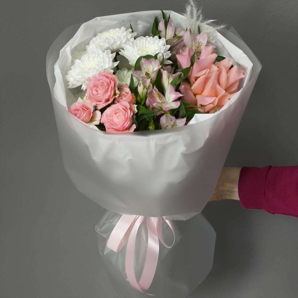 Букет розовое облачко 🌸