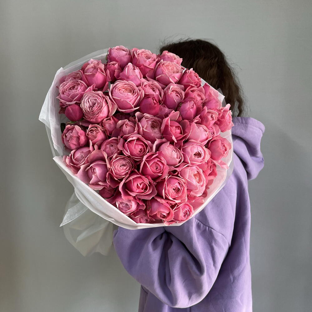 Сильва пинк «L» 15 веток  💗
