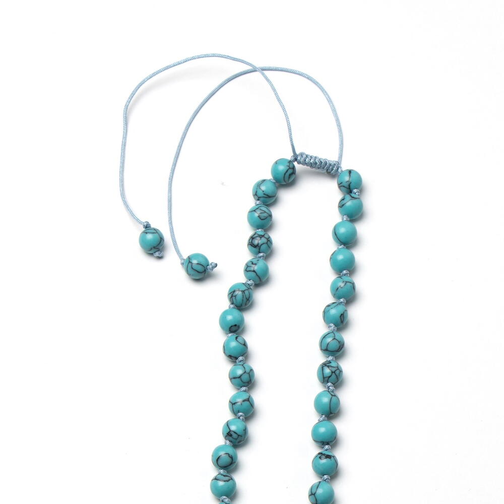 Бусы Blue Coral