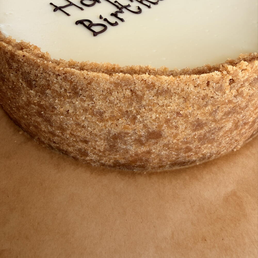 Cheesecake "happy birthday"