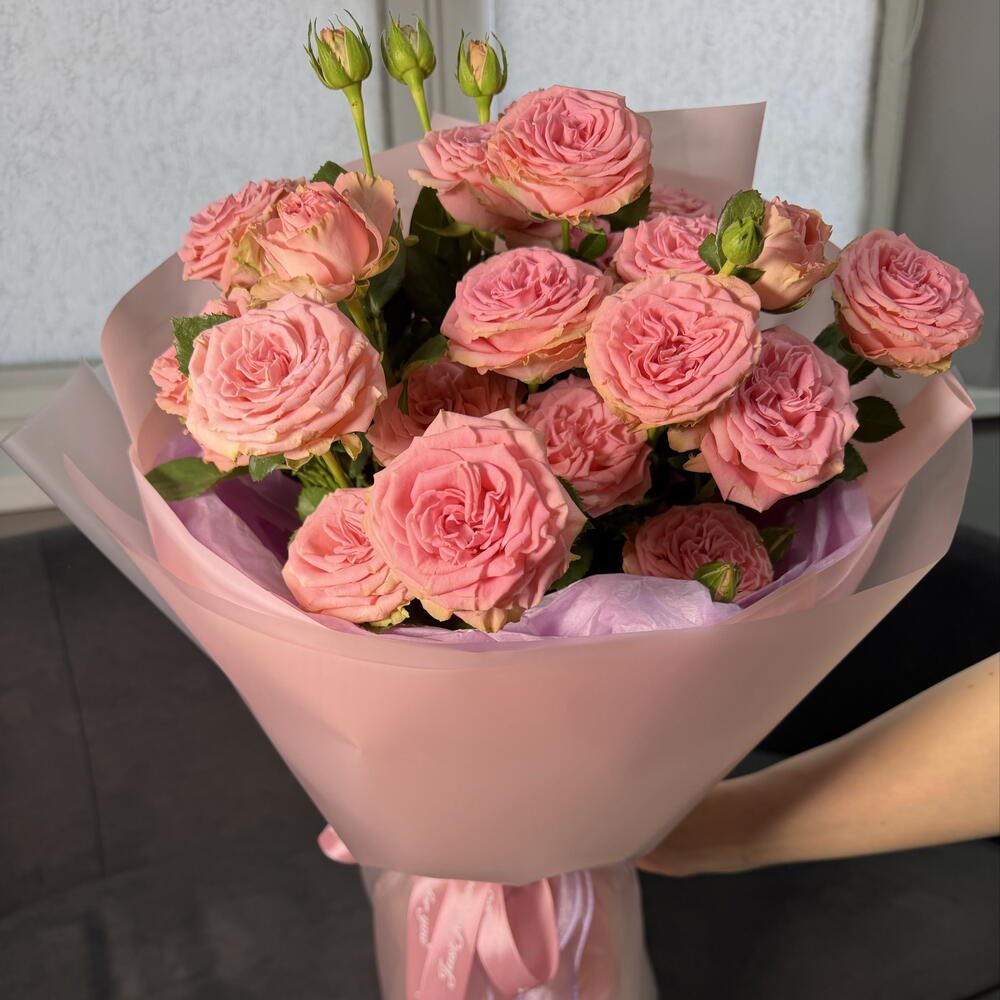 Кустовая Роза ПРЕМИУМ 70 см😇🌺