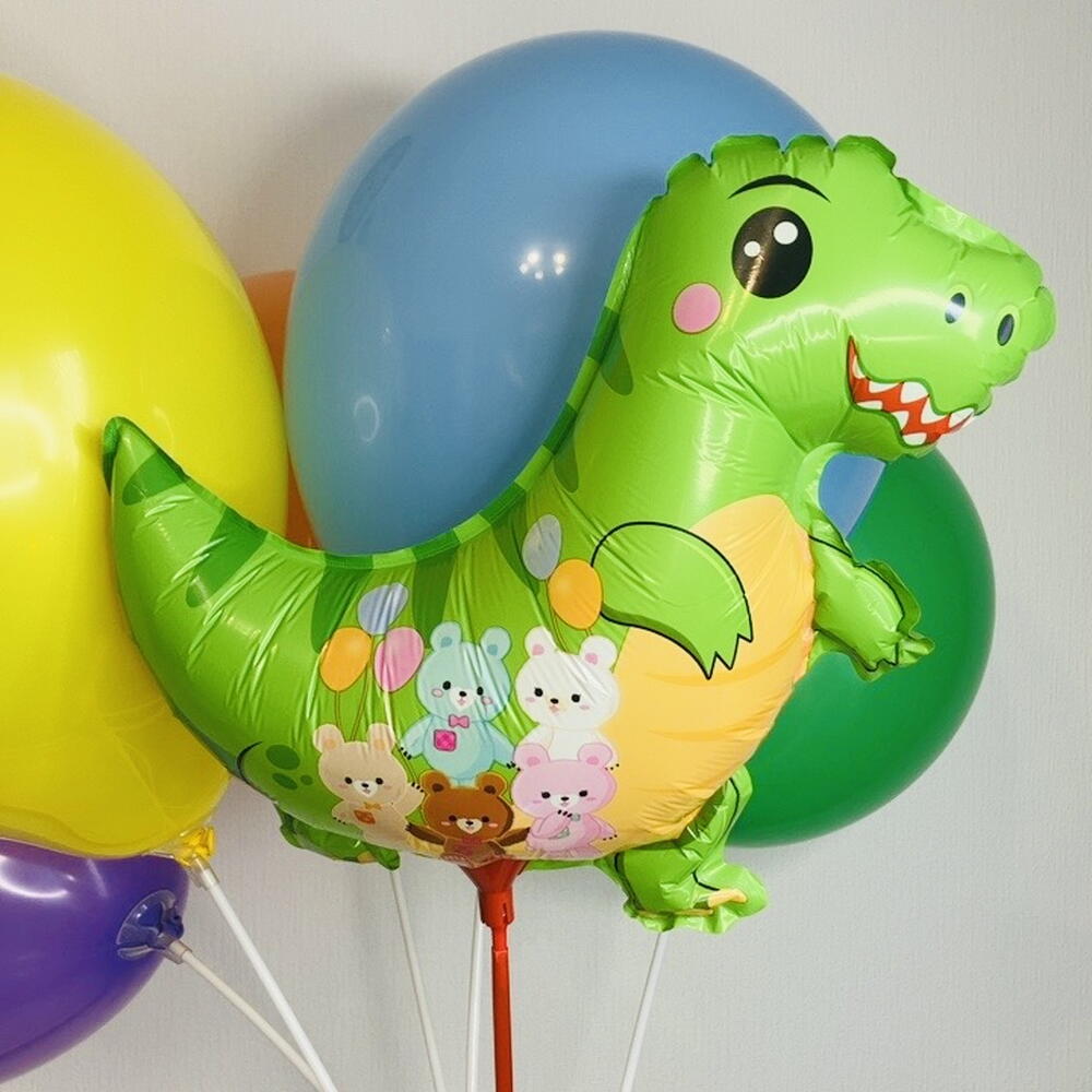 🦖 Топ Воздушные Шары Динозаврик 6 ШТ N0012/Хит Продаж