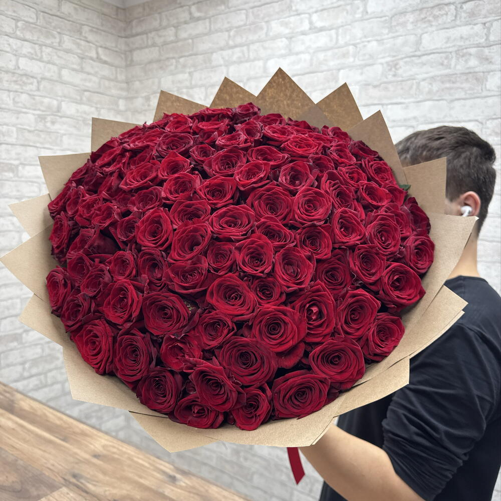 101 Роза с ароматом ♥️♥️♥️