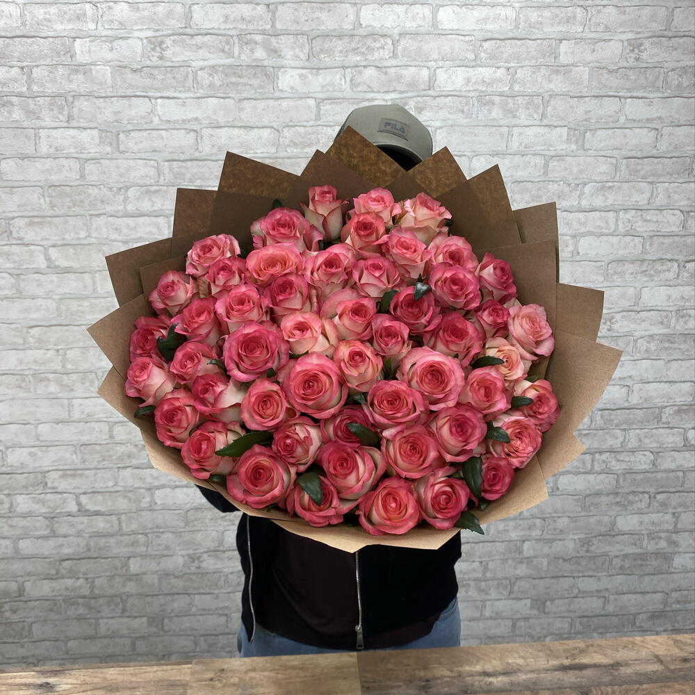 Розовые розы🌹🌹🌹