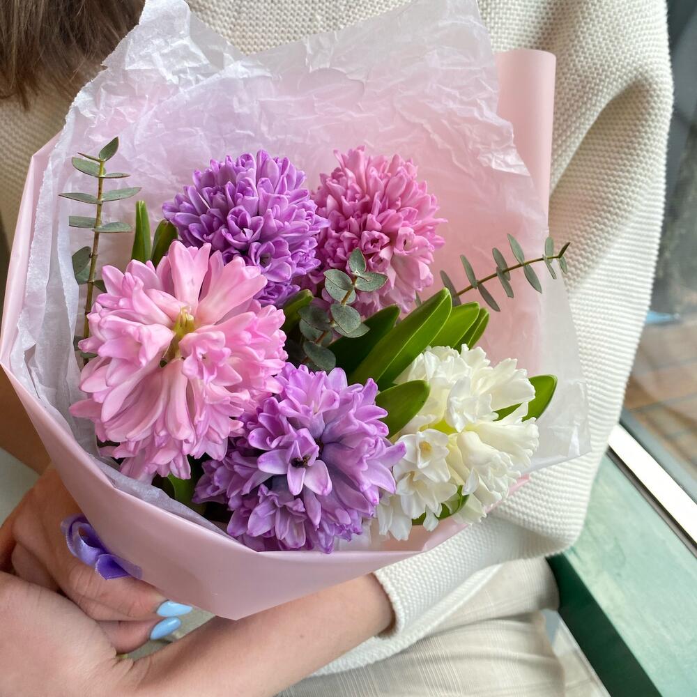 Мини из гиацинтов