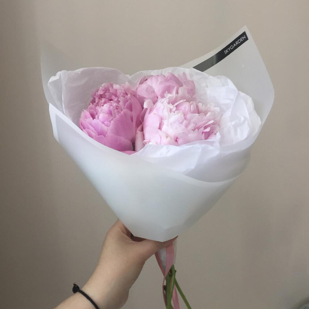 Пионы микс