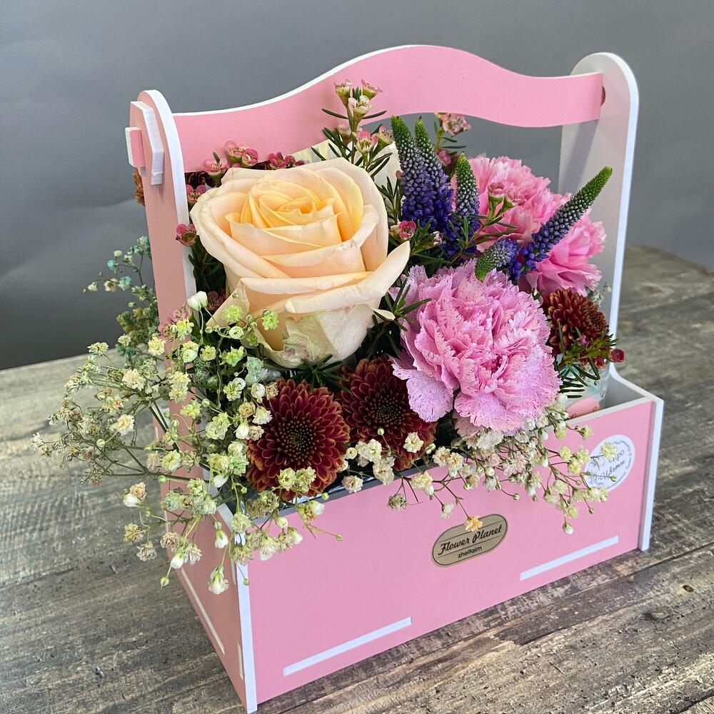 Недная композиция цветы и аромосвеча, Цветы и подарки Виктория-2 ...