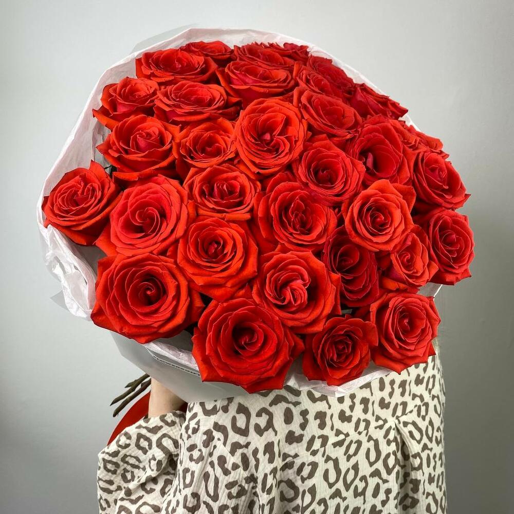 🌹 Букет от Flowersgift из 35 красных роз ▪️ 5