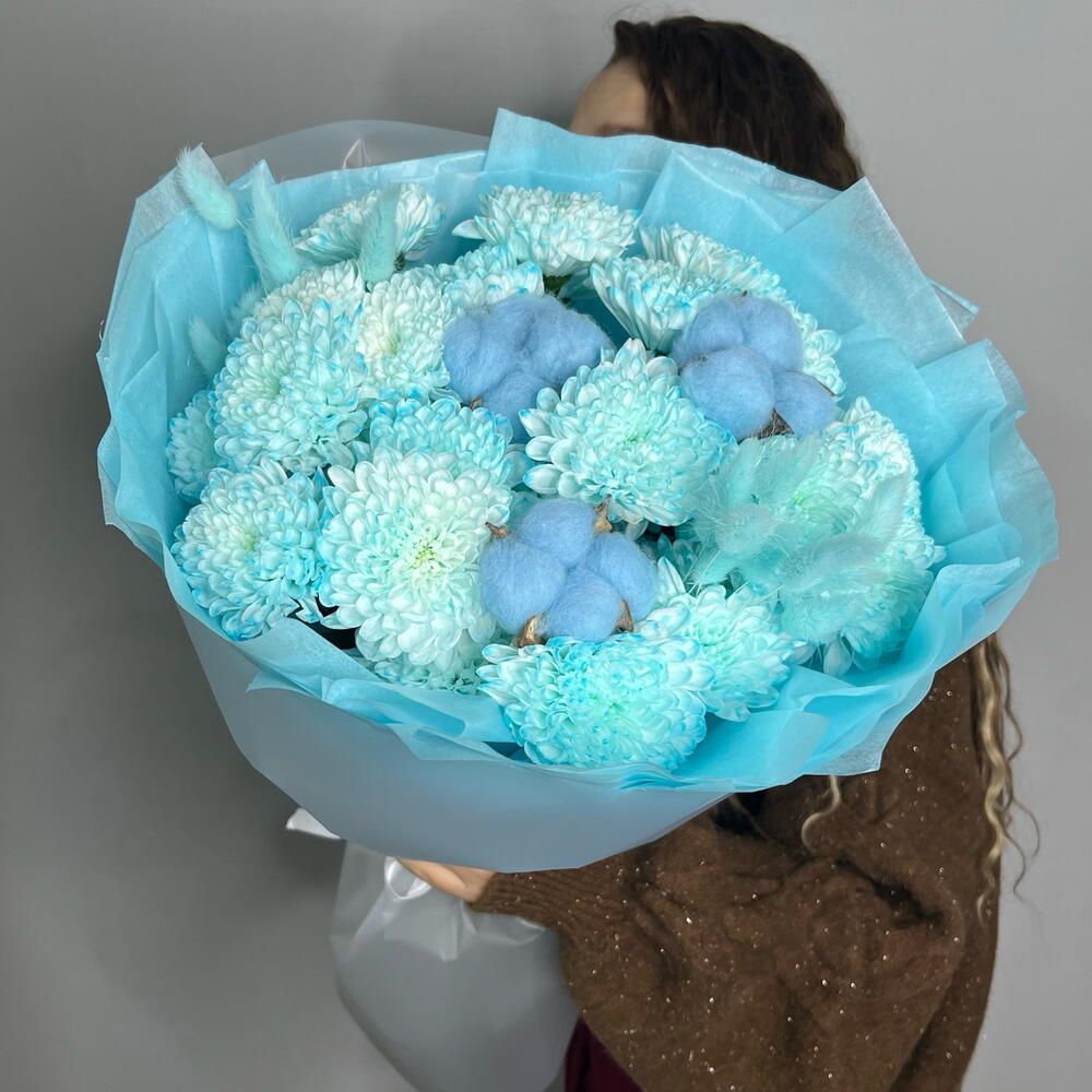 Сухоцветик «M»💙 стойкие хризантемы и сухоцветы 😊