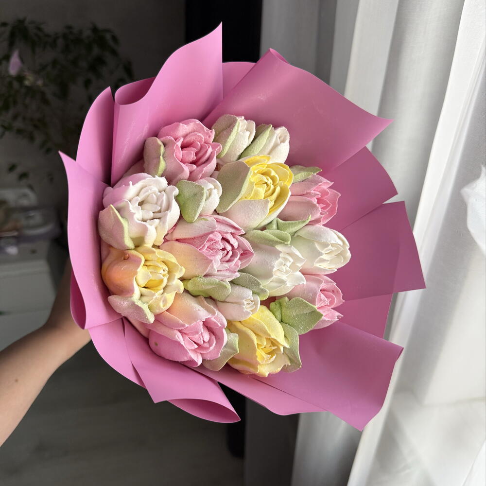 Зефирныe тюльпаны
