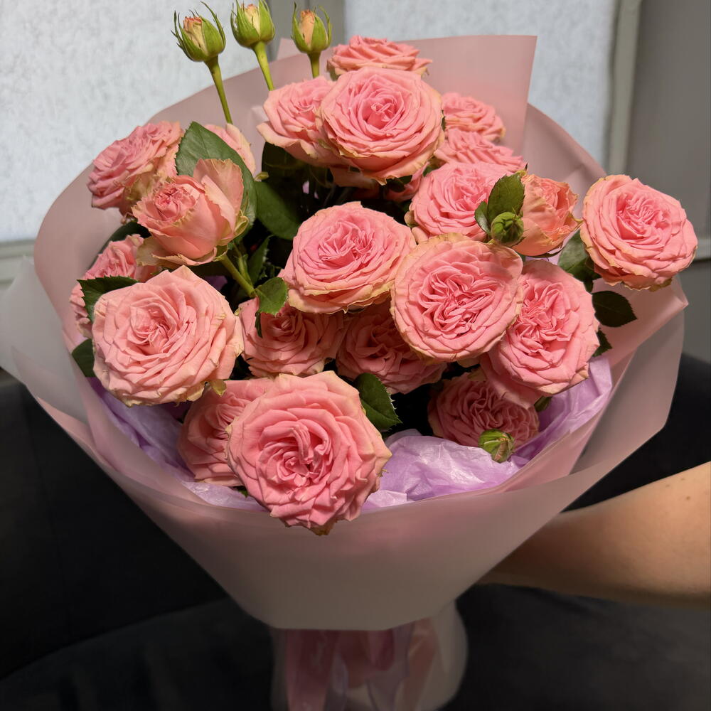 Кустовая Роза ПРЕМИУМ 70 см😇🌺