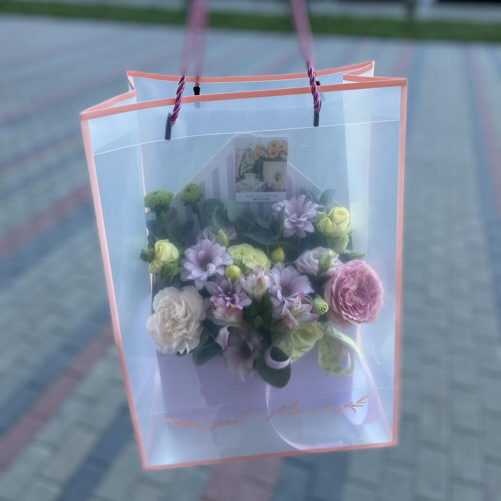 Композиция «Письмо с цветами»