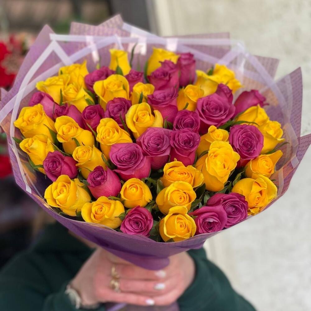 Букет 51 роза, Flowers Belgorod, Belgorod region, Russia, buy at a price of  11547 RUB, Mono Bouquets on Kataleya with delivery | Flowwow