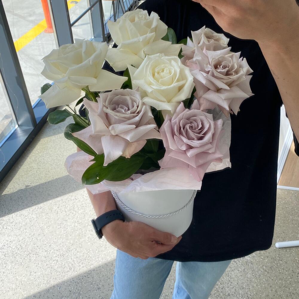 Цветы в коробке