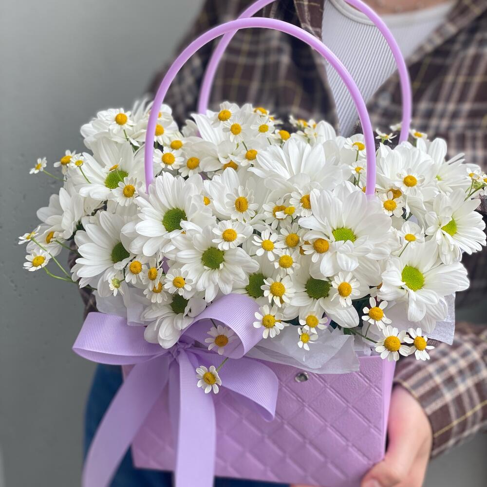 Ромашки в сумочке
