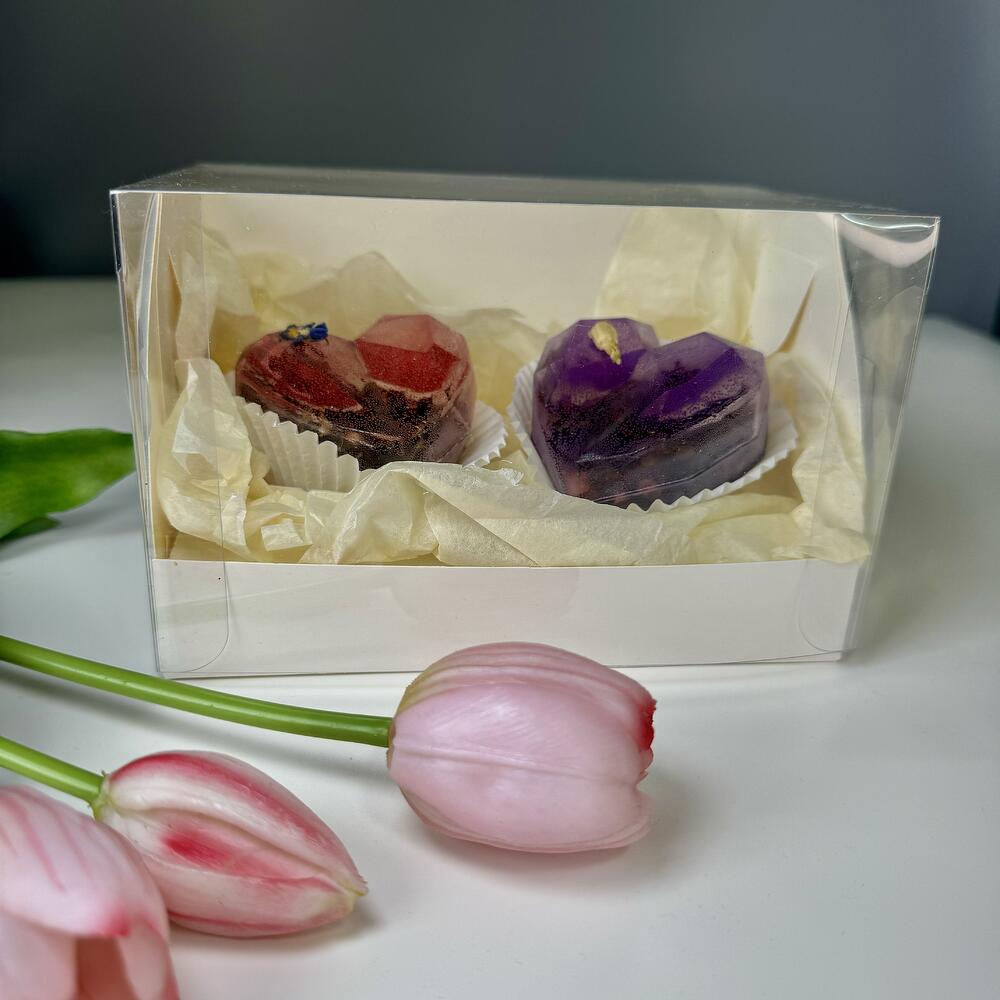 Чайные бомбочки в форме сердца/ heart shaped tea bombs / tea lover gift set/ для любителей чая