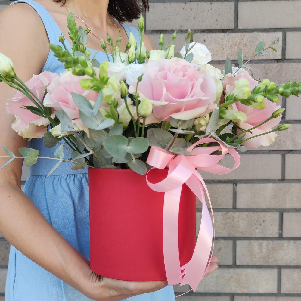 Цветы в коробке💌