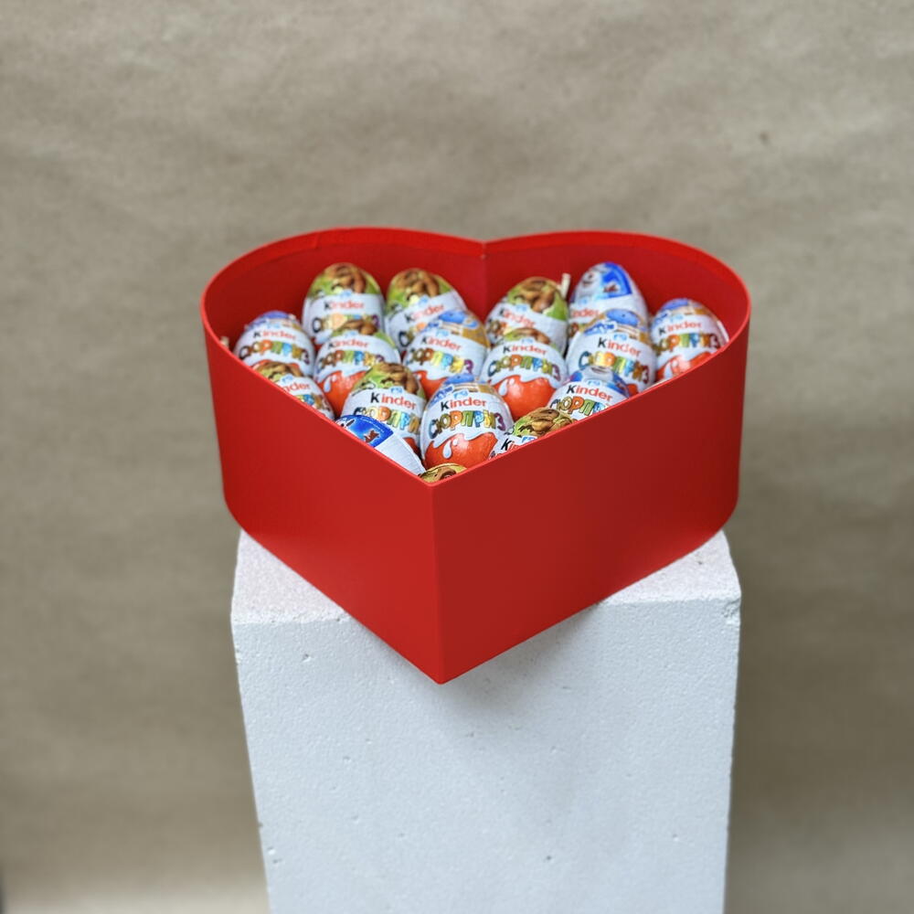 Сердце сладкий подарок