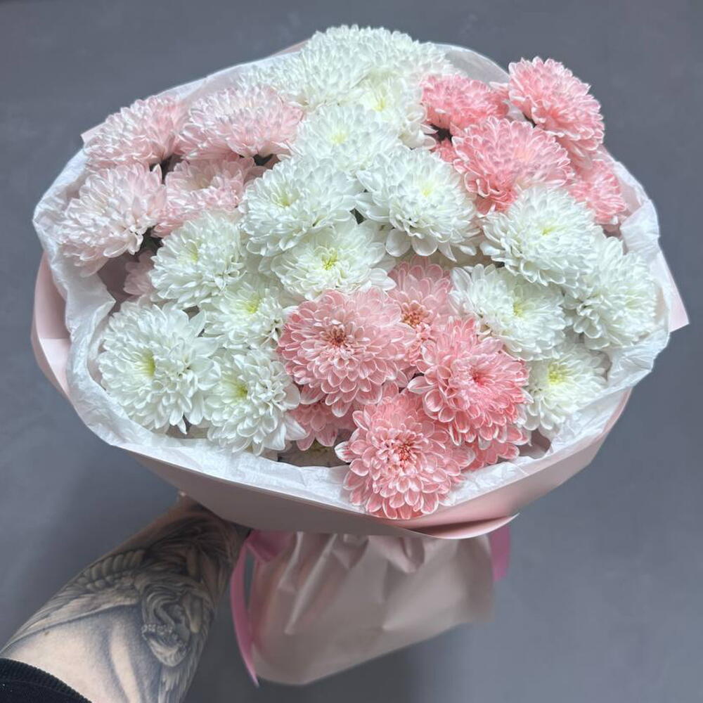 Цветы для настроения - Очарование+ подарок от Vivienne Sabo - румяна MACARON