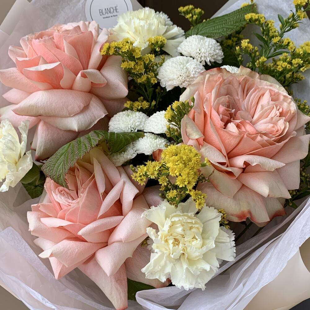 Букет «Персиковый сад»🧡