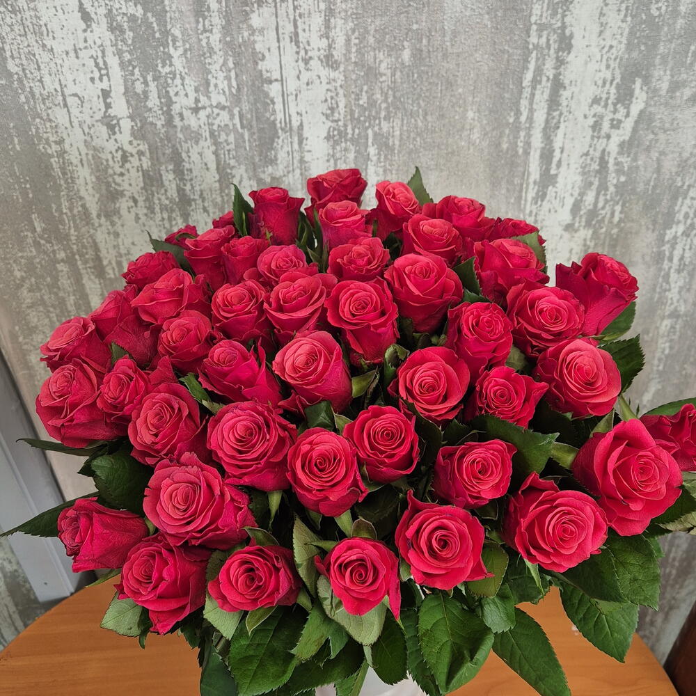 Монобукет из мини роз