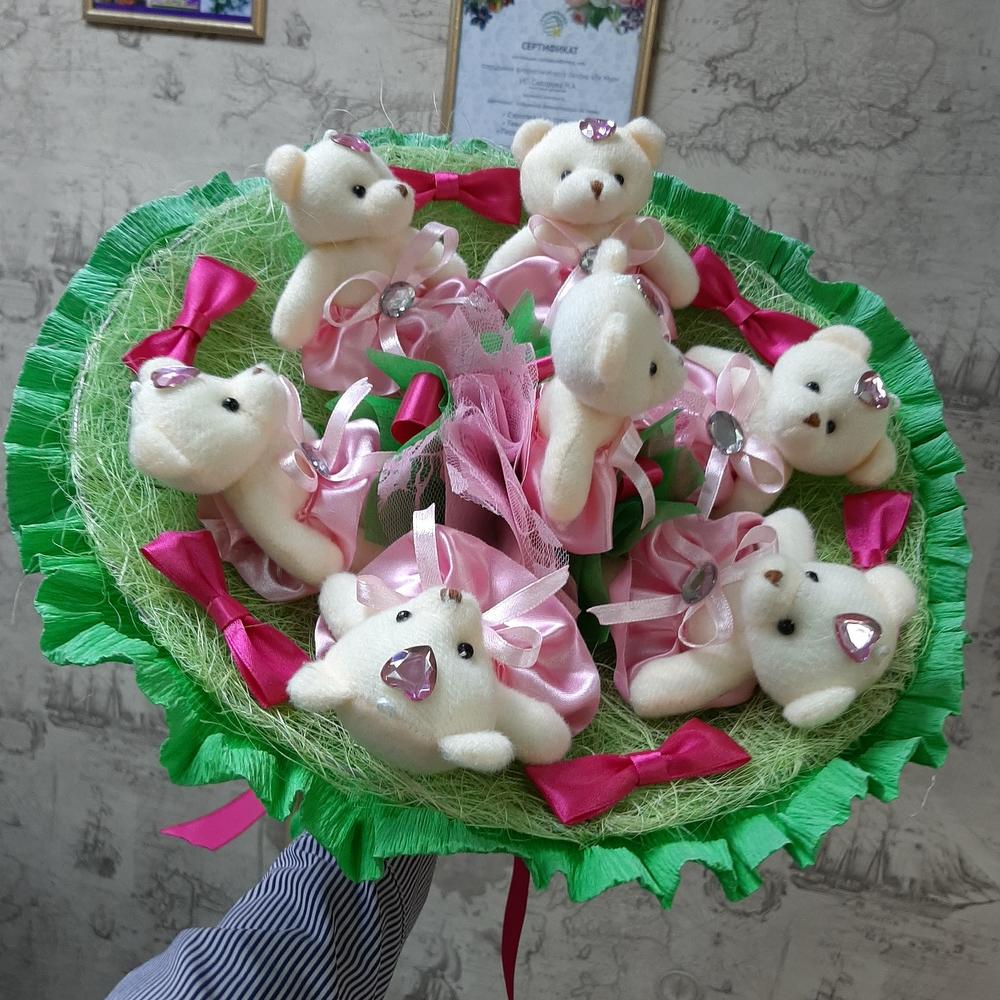 Букет из мишек