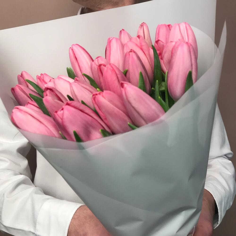 Тюльпаны 🌷розовая