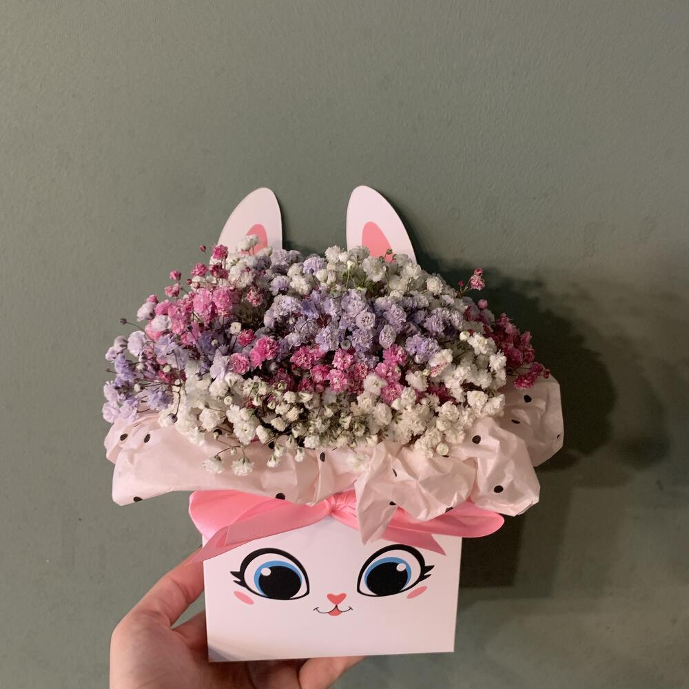 Цветы в коробке