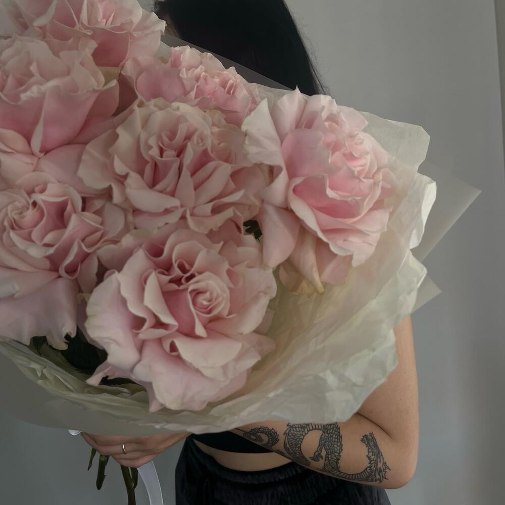 Букет из французских роз Пинка 🌸