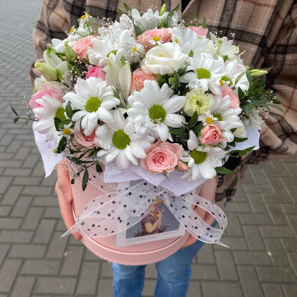 Цветы в коробке