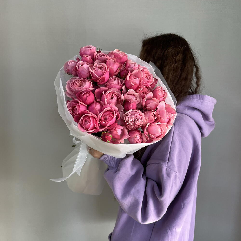 Сильва Пинк «М» 9 веток💗
