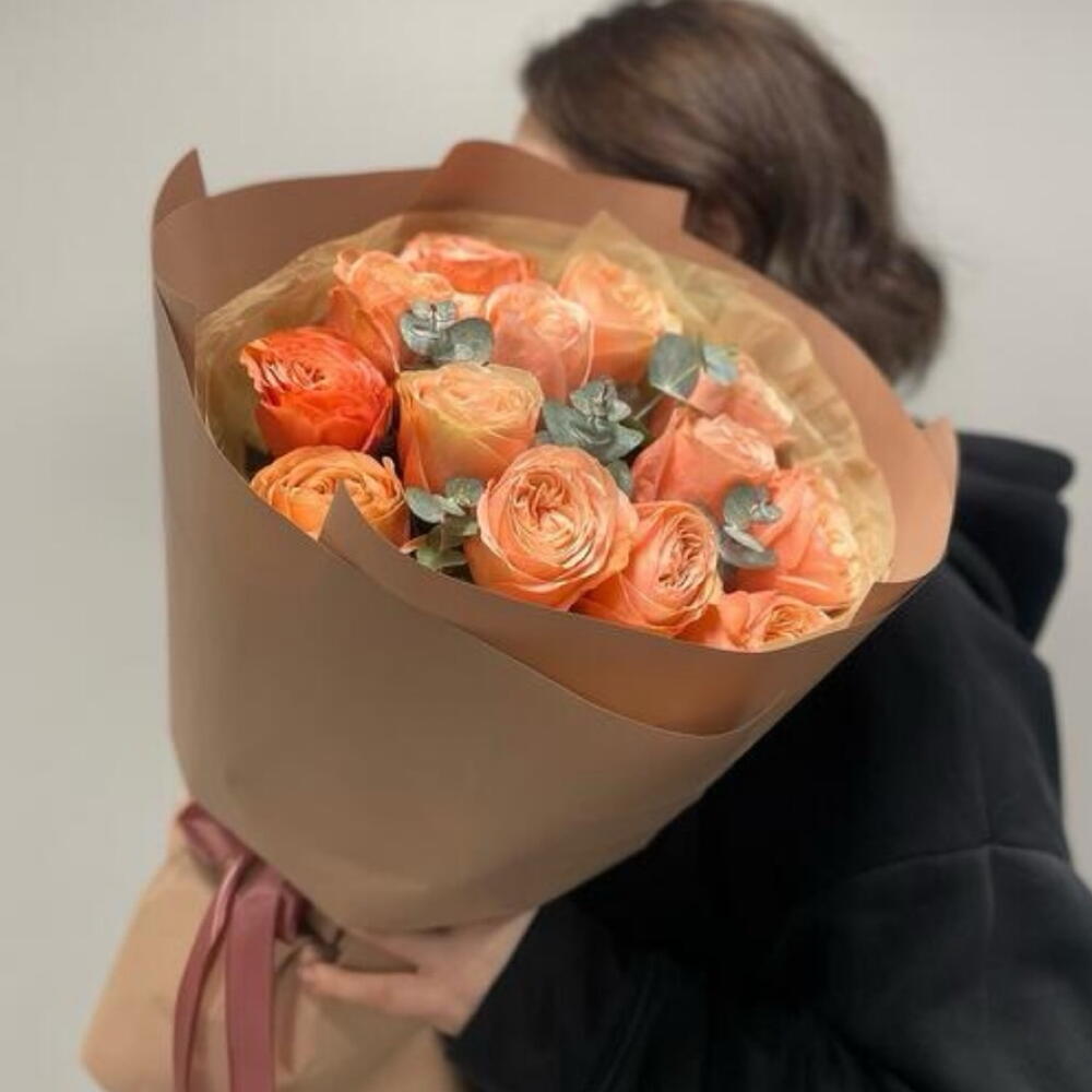 Букнт роз кахала 15 шт