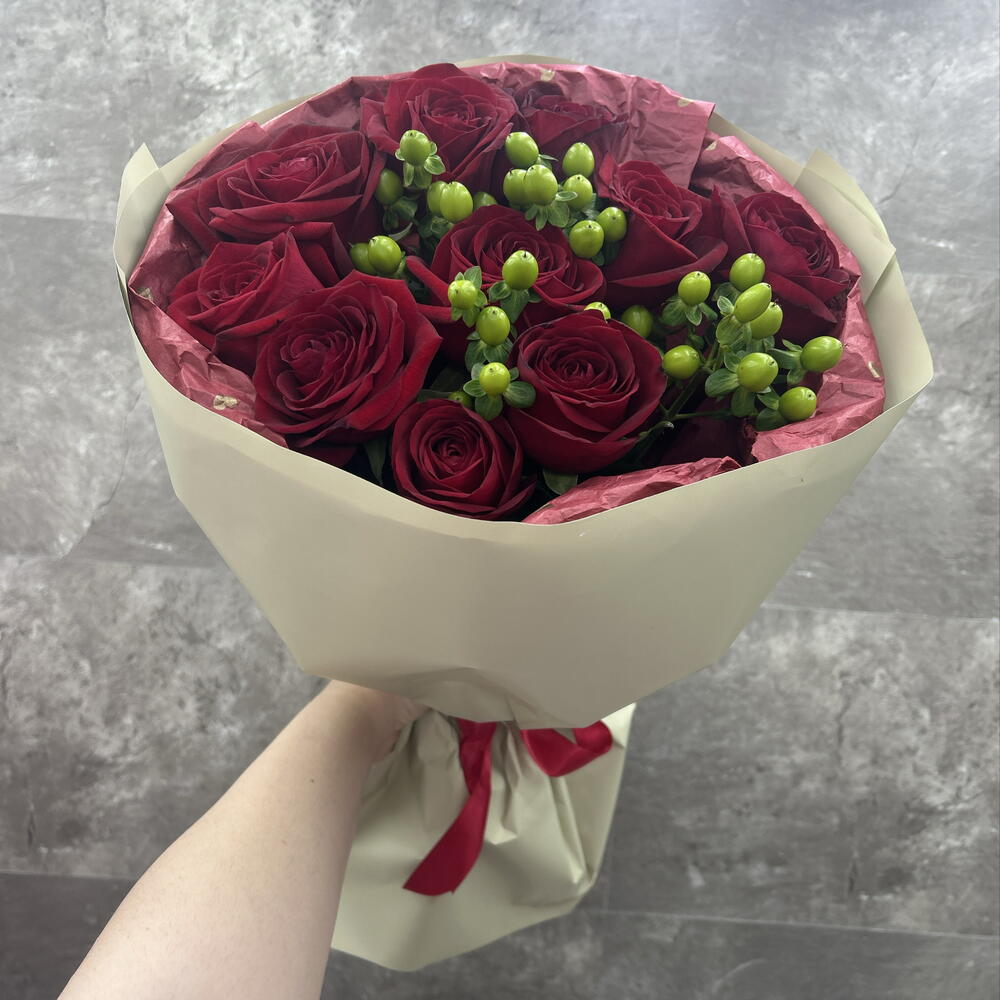 Розы красные 💐