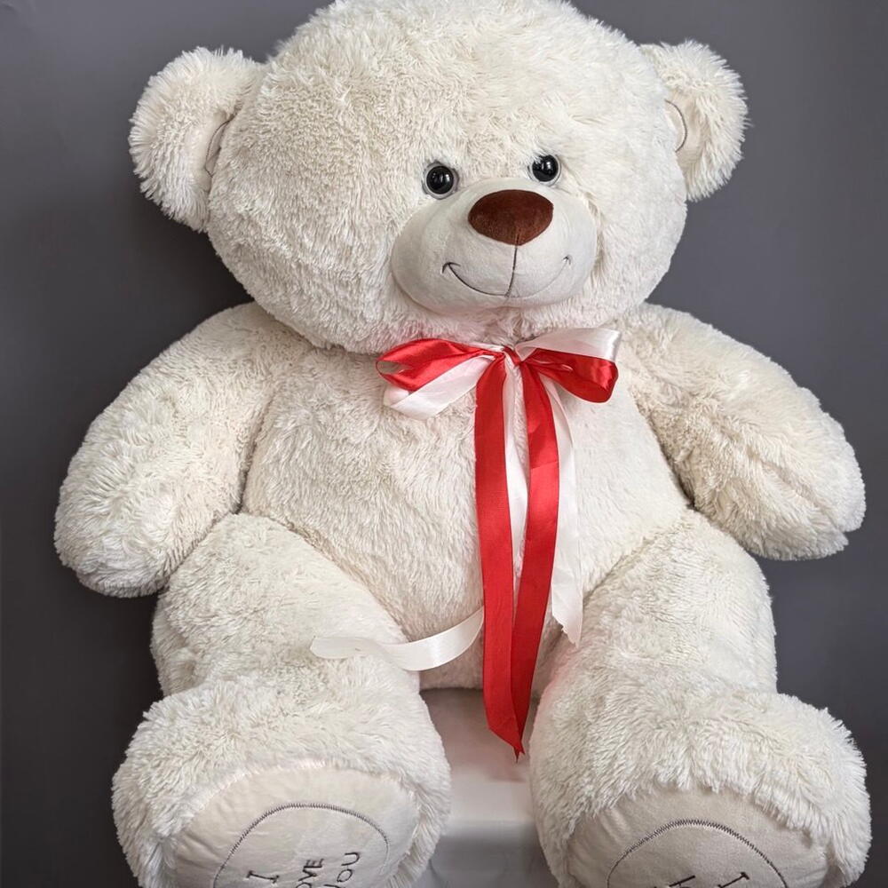 Мишка белый большой 🧸