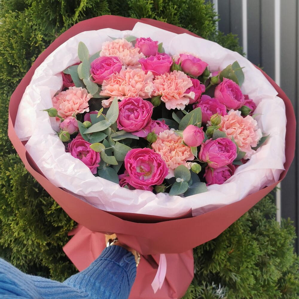 Мисти баблс и диантус💕