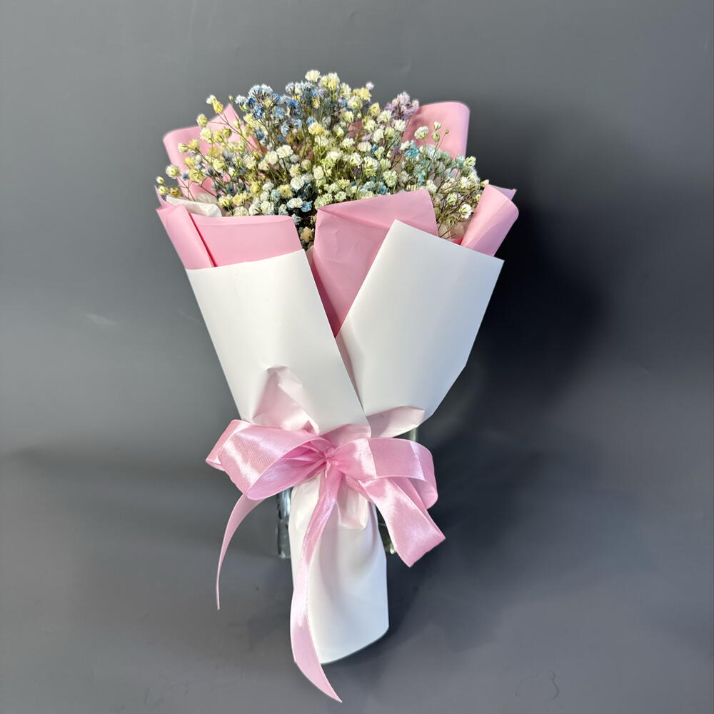 Букет дня комплимент🌸 радужная гипсофила