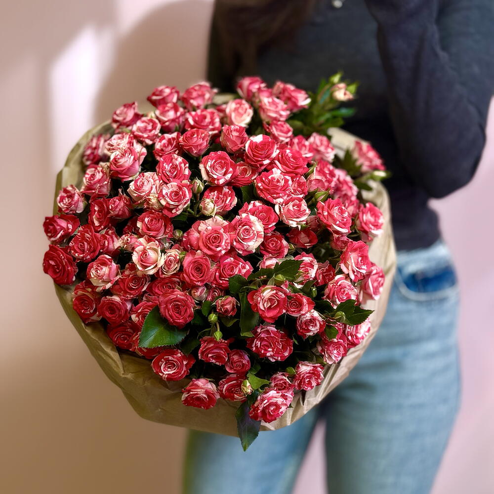 Кустовые розы Фаер 19