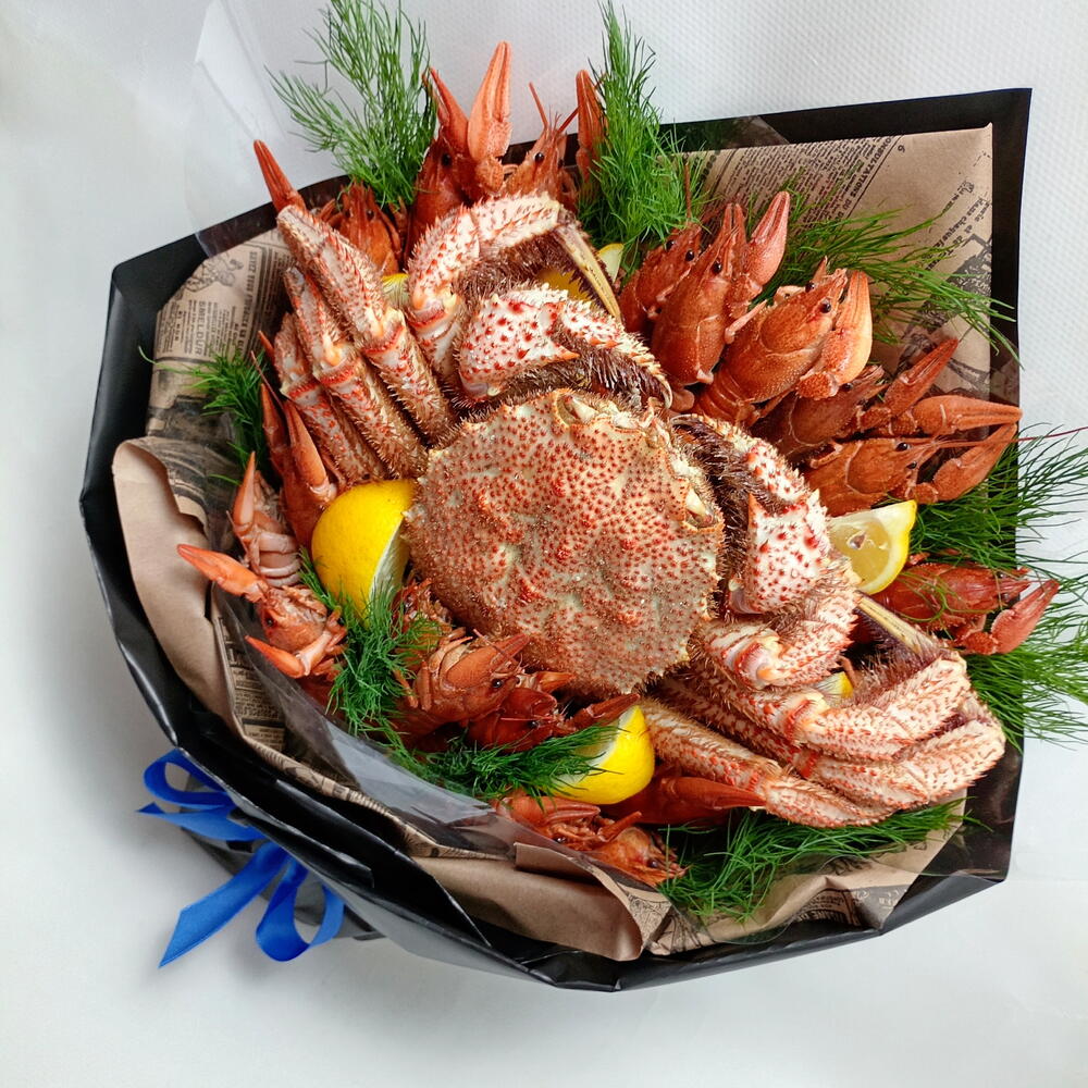 Мини раки с крабом