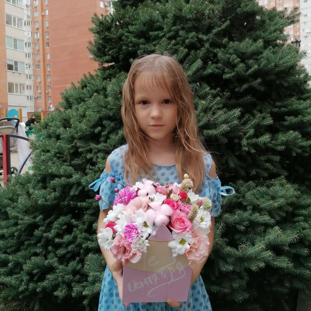 Цветы в кашпо