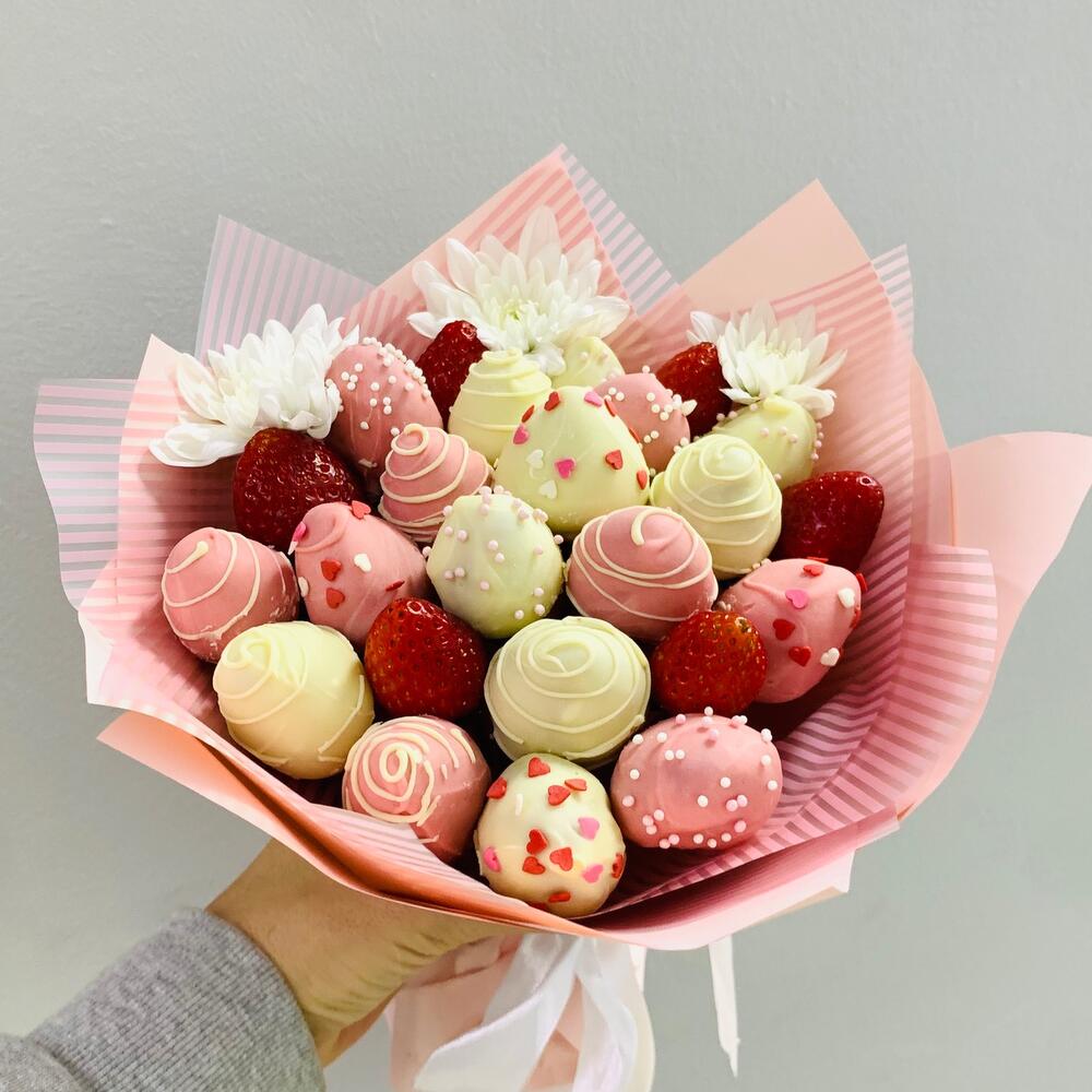 Fresas cubiertas de chocolate Bonjour