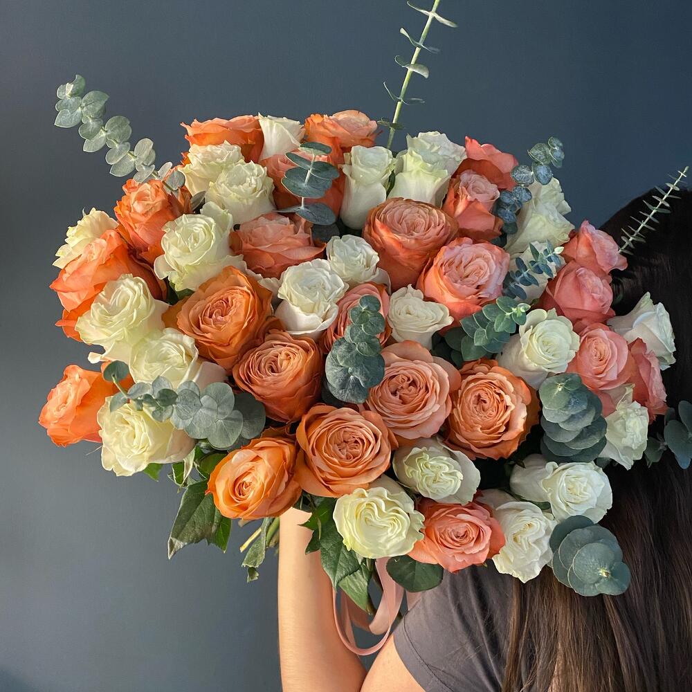 Розы микс 🧡