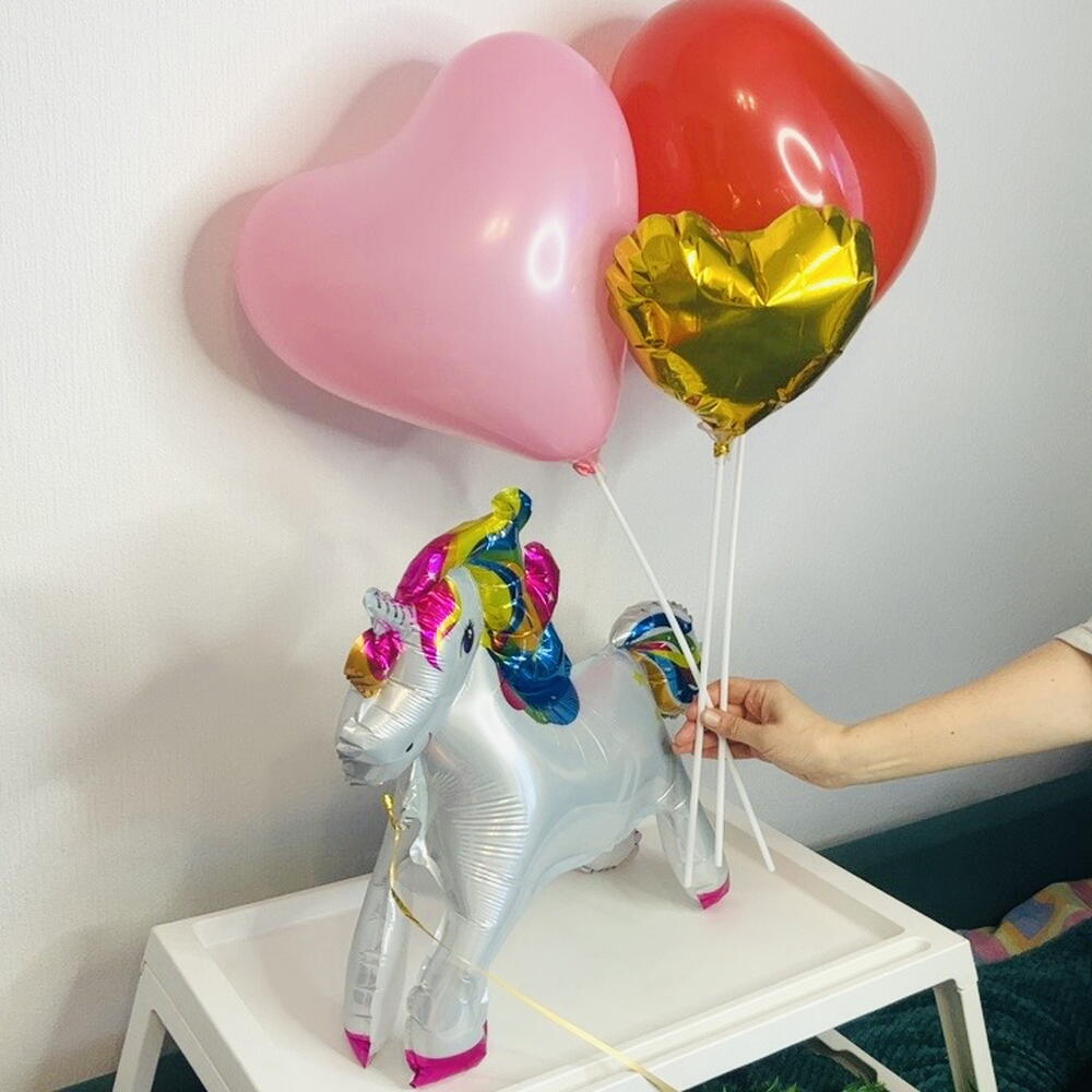 🦄 Топ Воздушные Шары Единорог 4 ШТ N0006/Хит Продаж