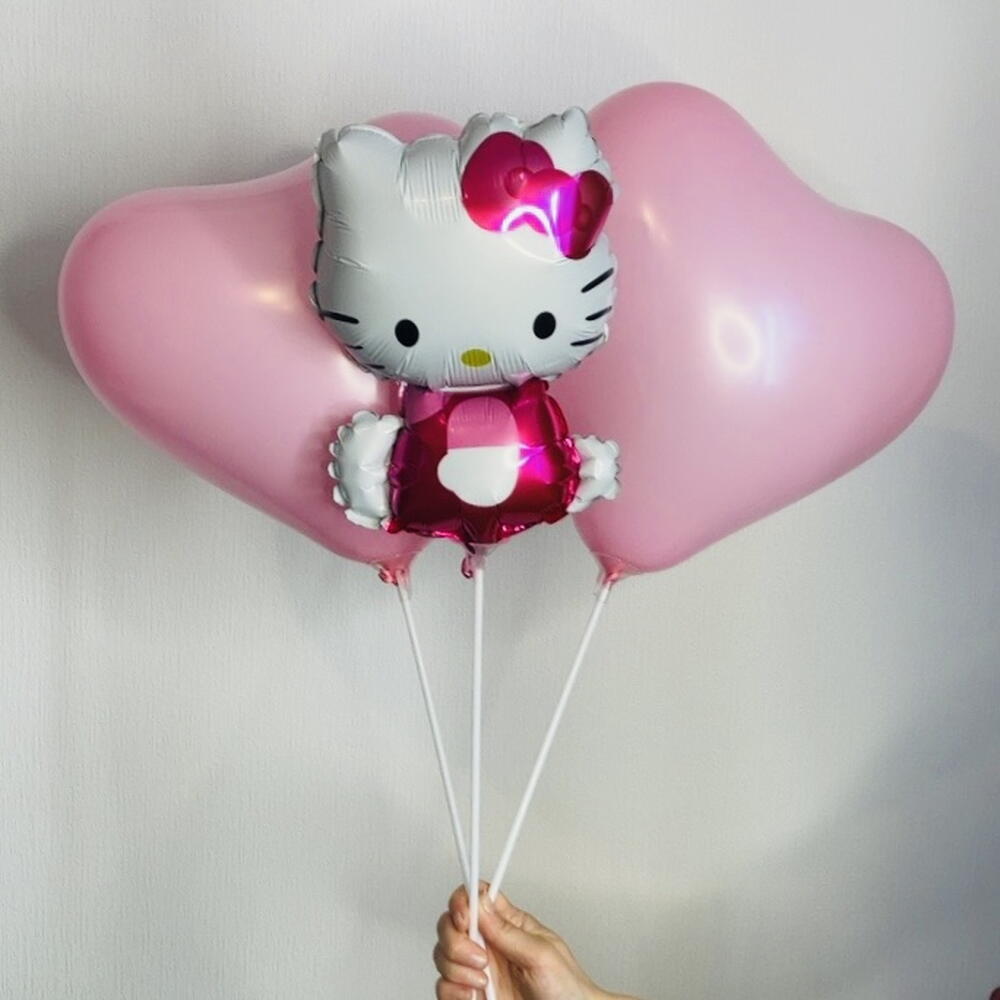 😸 Топ Воздушный Шар Привет Kitty 3 ШТ N0008/Хит Продаж