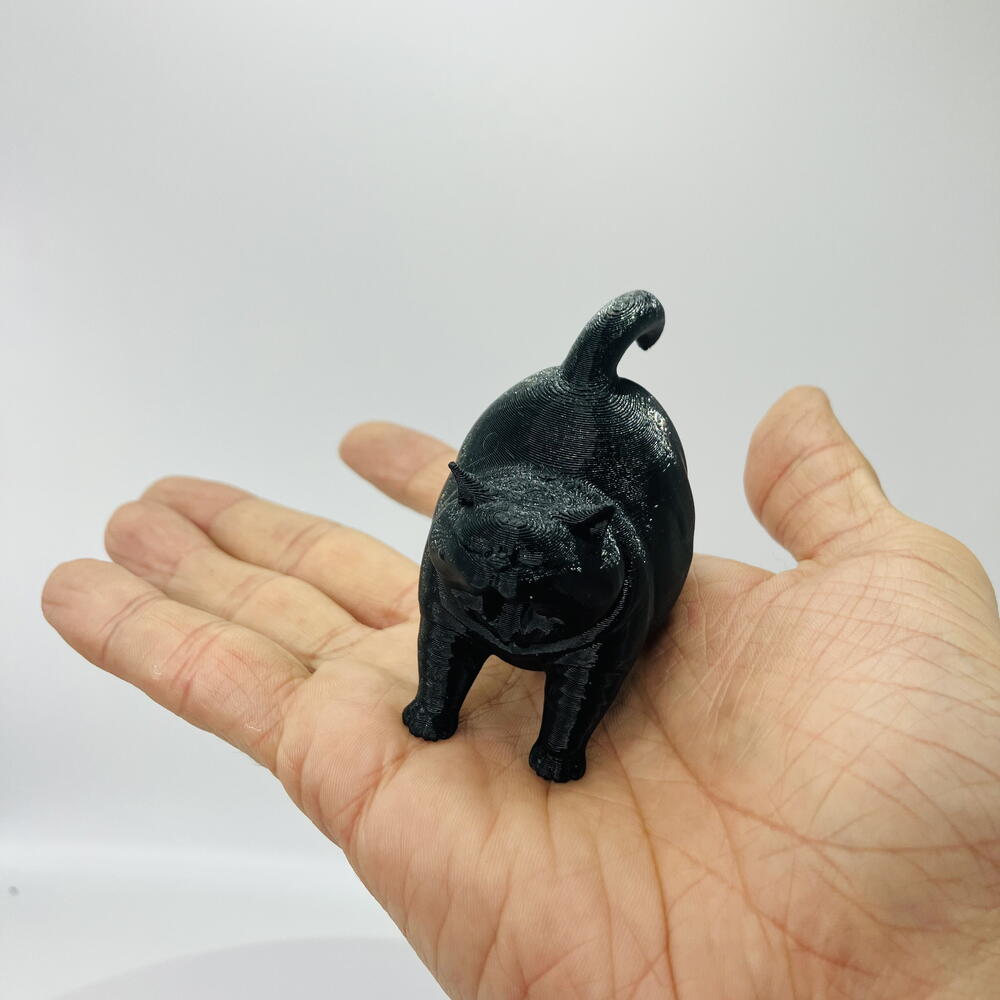 кот зевун котозилла черный