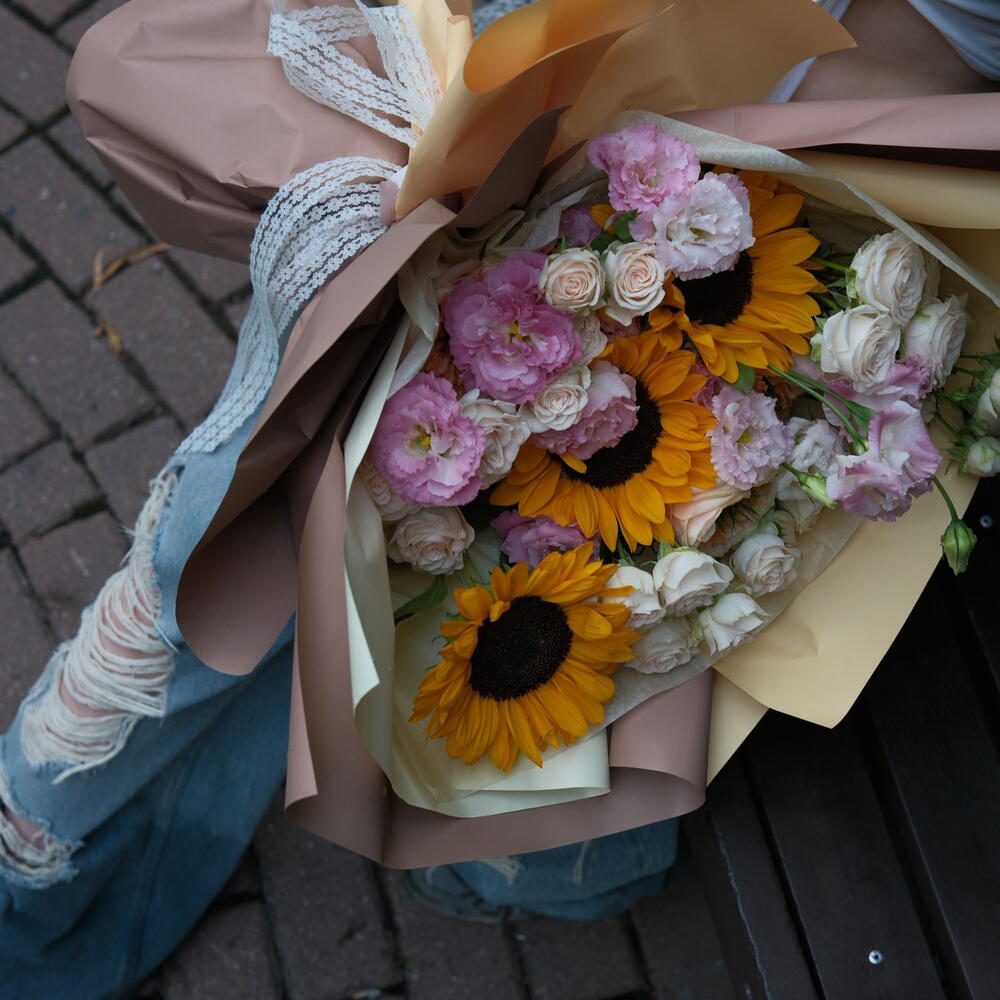 Букет «В закат»