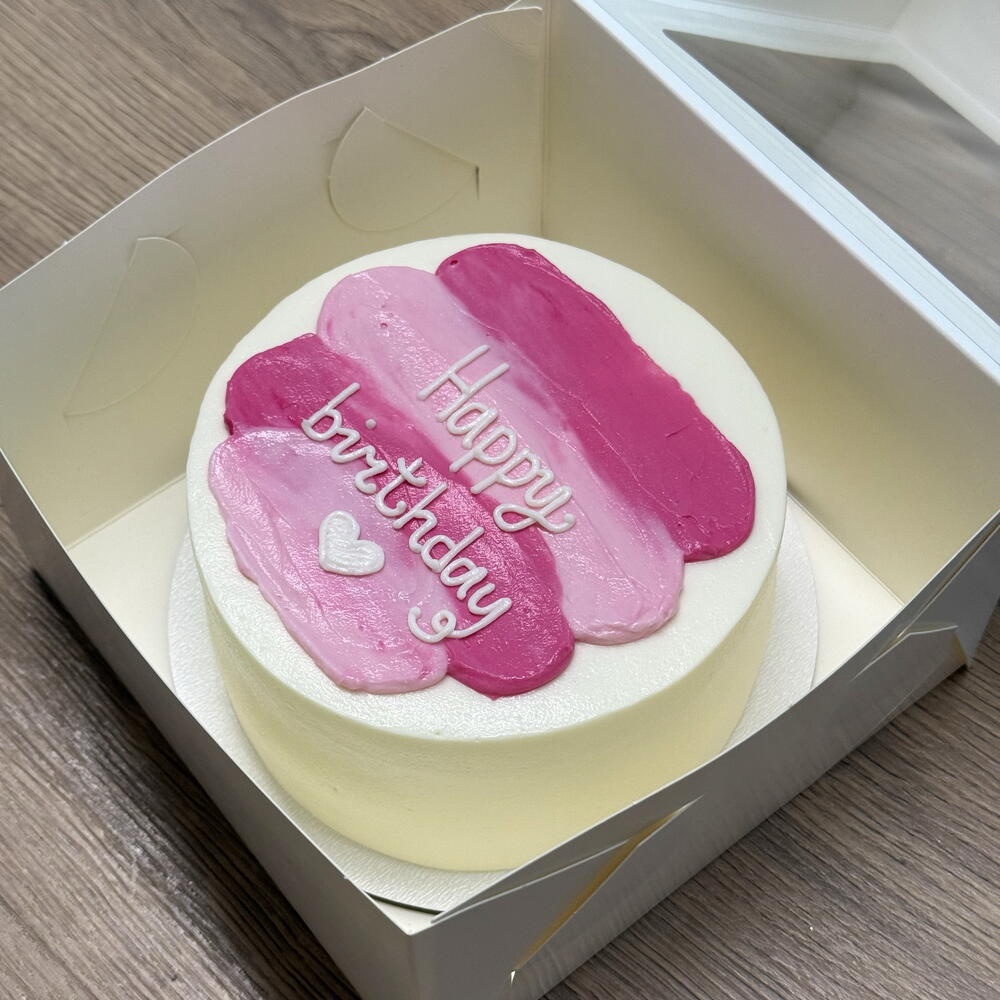 Бенто-торт МАКСИ на День Рождения «Happy birthday»