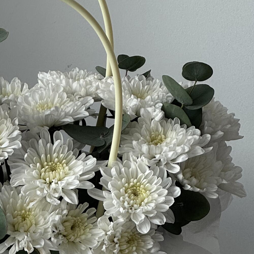Сумка с хризантемой 🌼